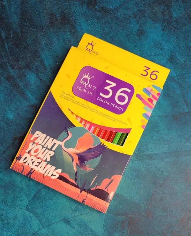 مدادرنگی 36 تایی ام کیو